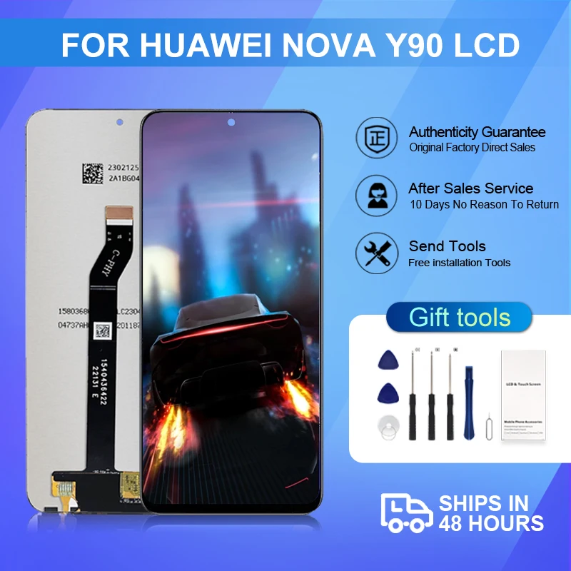 

Wholesale 6.7 Inch CTR-LX2 Screen For Huawei Nova Y90 Lcd Touch Panel Digitizer CTR-LX1 Display Assembly With Tools Free Ship