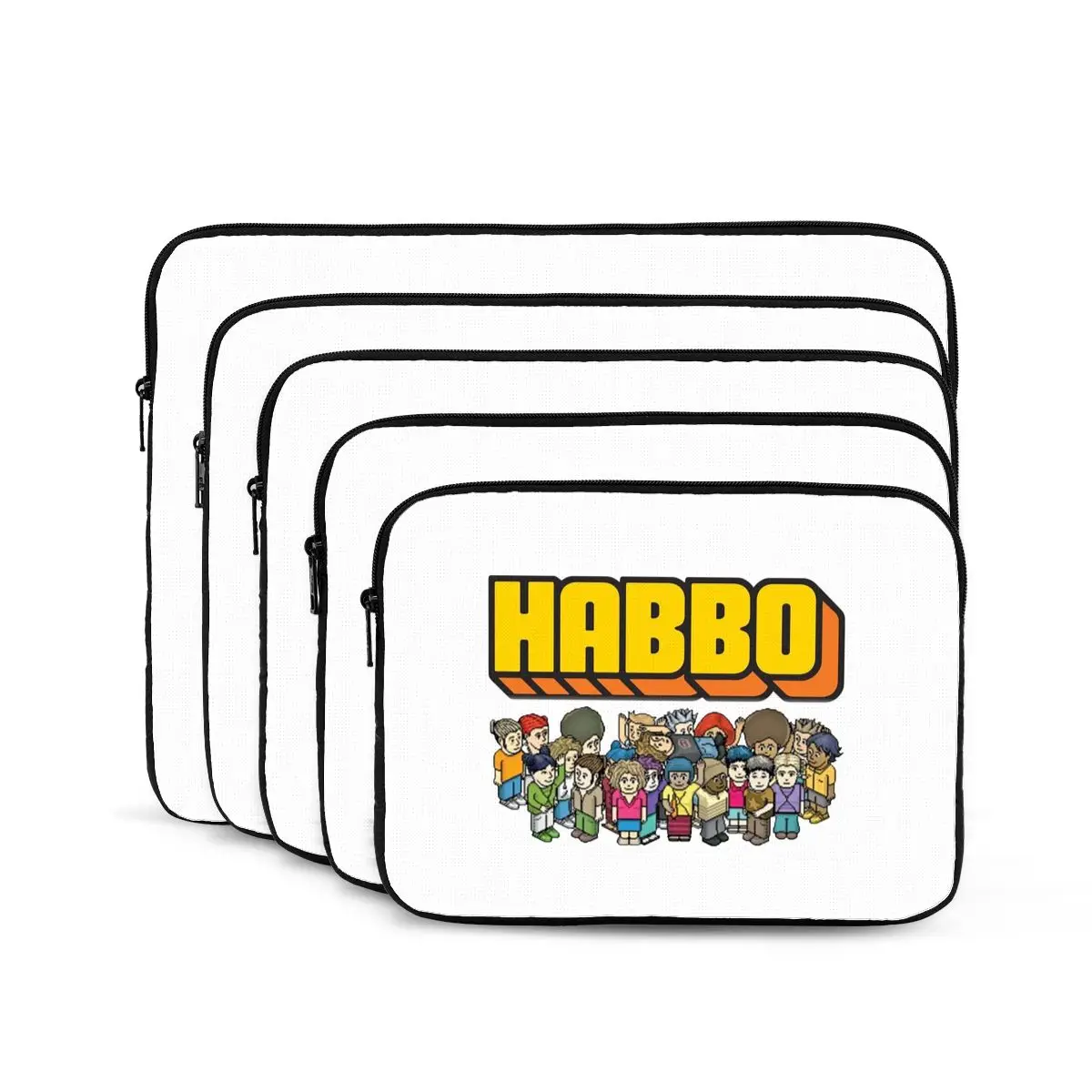 Фото Сумка-чехол для ноутбука Game Habbo Hotel, противоударный чехол для планшета №2