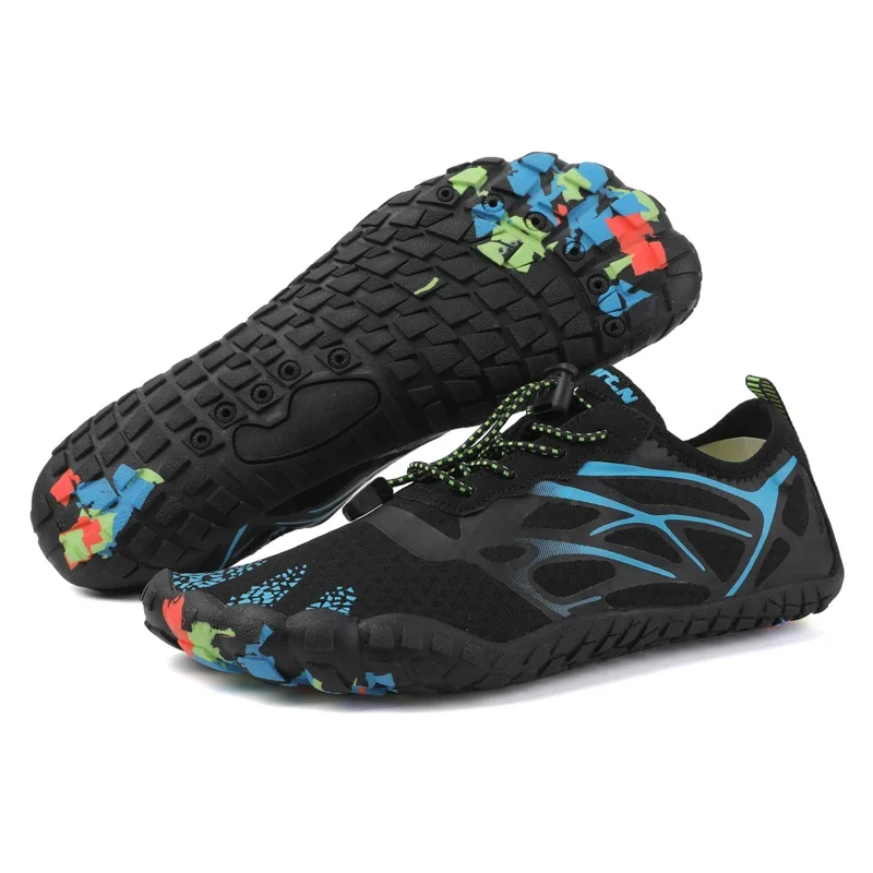 

Water Shoes for Men Adult Quick Drying Barefoot Water Shoes Slide on Beach Shoes Water Sneakers Swimming Pool Diving Shoes