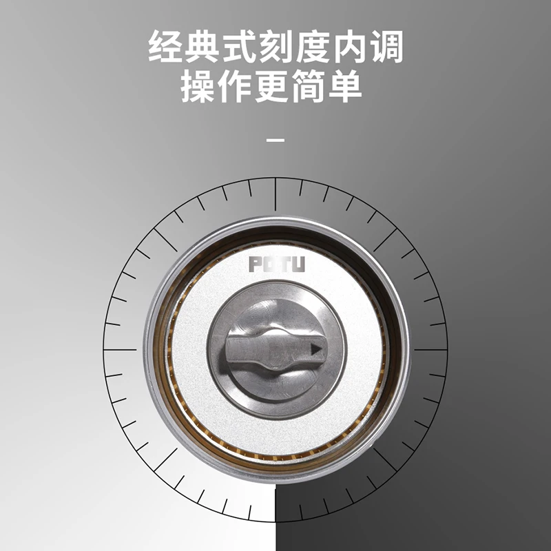 Многофункциональная ручная кофемолка с титановым покрытием 48 мм