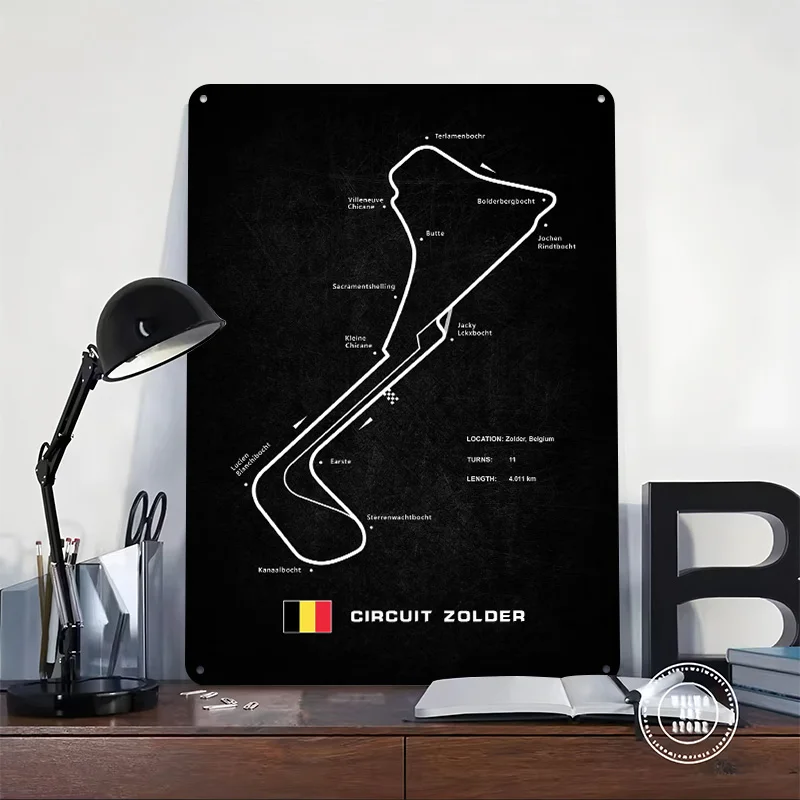 Фото Металлический постер Zolder: Винтажные жестяные таблички для декора мужской комнаты, гостиной, предметы роскошного домашнего декора №2