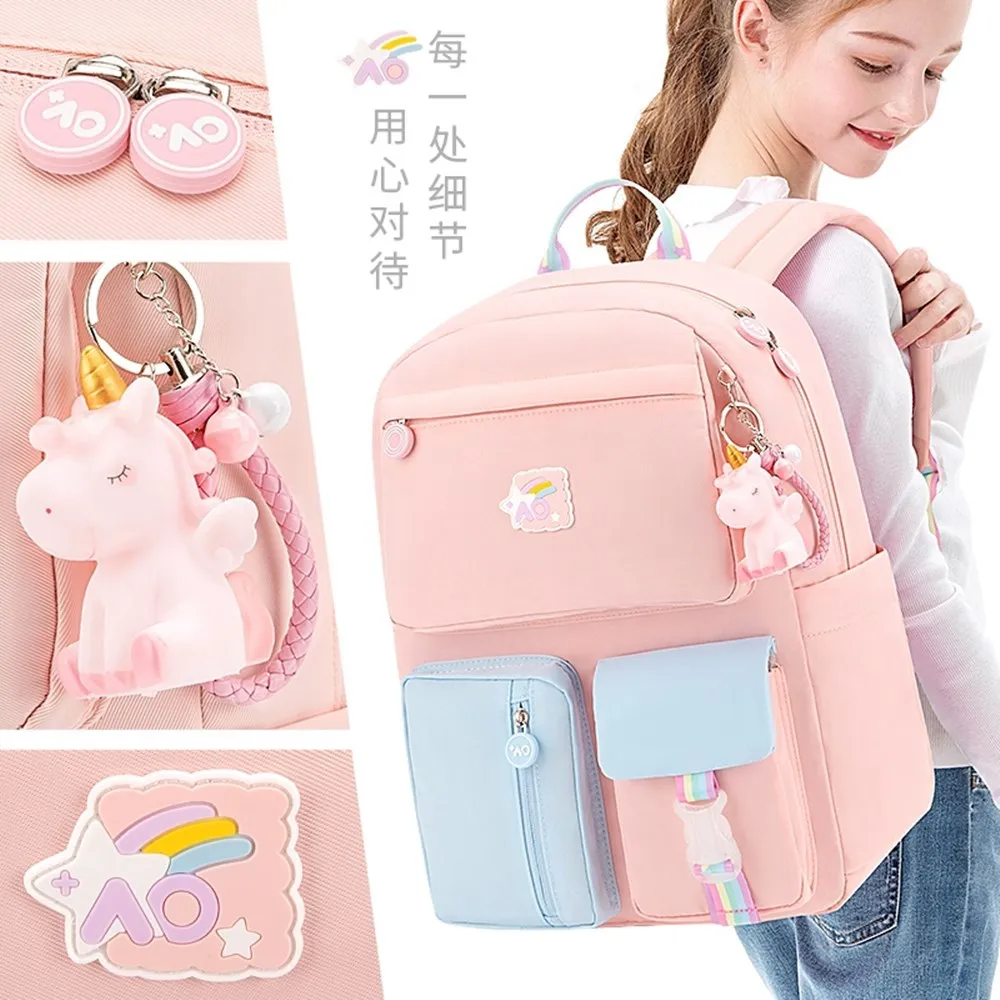waterproof Children School Bags for Girls Primary school backpack Orthopedic school Backpack schoolbag kids Mochila Infantil