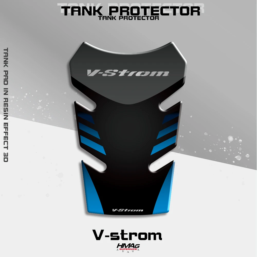 

For Suzuki V-Strom 650 1000 DL 650 1000 V Strom Reflective Motorcycle Fuel Tank Sticker Protective Sticker Decal