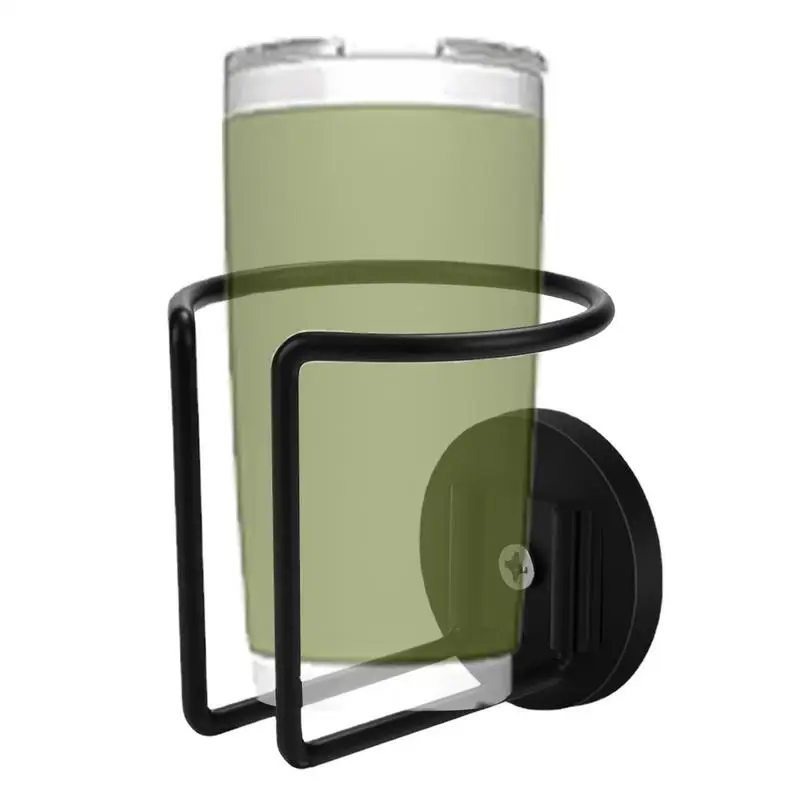 

304 Stainless Steel Cup Holder With Strong Magnet Securely Attach To Rail Bar Refrigerator Treadmill Bottle Drink Beer BBQ Car