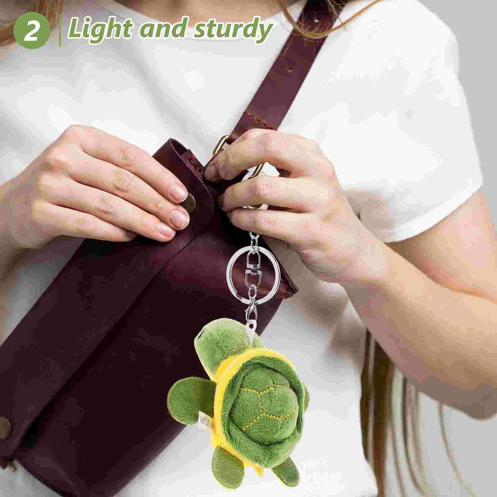 2 шт. брелок в виде черепахи подвесной декор для рюкзака детские игрушки кольцо