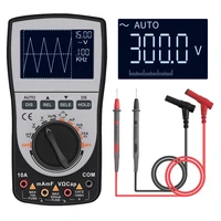 2 in 1 intelligent digital oscilloscope multimeter dcac current voltage resistance frequency diode tester 4000 counts 20khz
