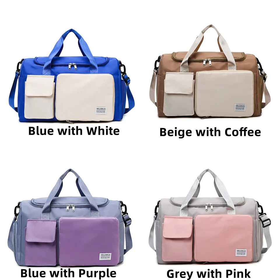 Fashion Women Nylon Crossbody Bag Shoulder Bags Waterproof Handbags Tote Shopper Travel Messenger Bag Purse