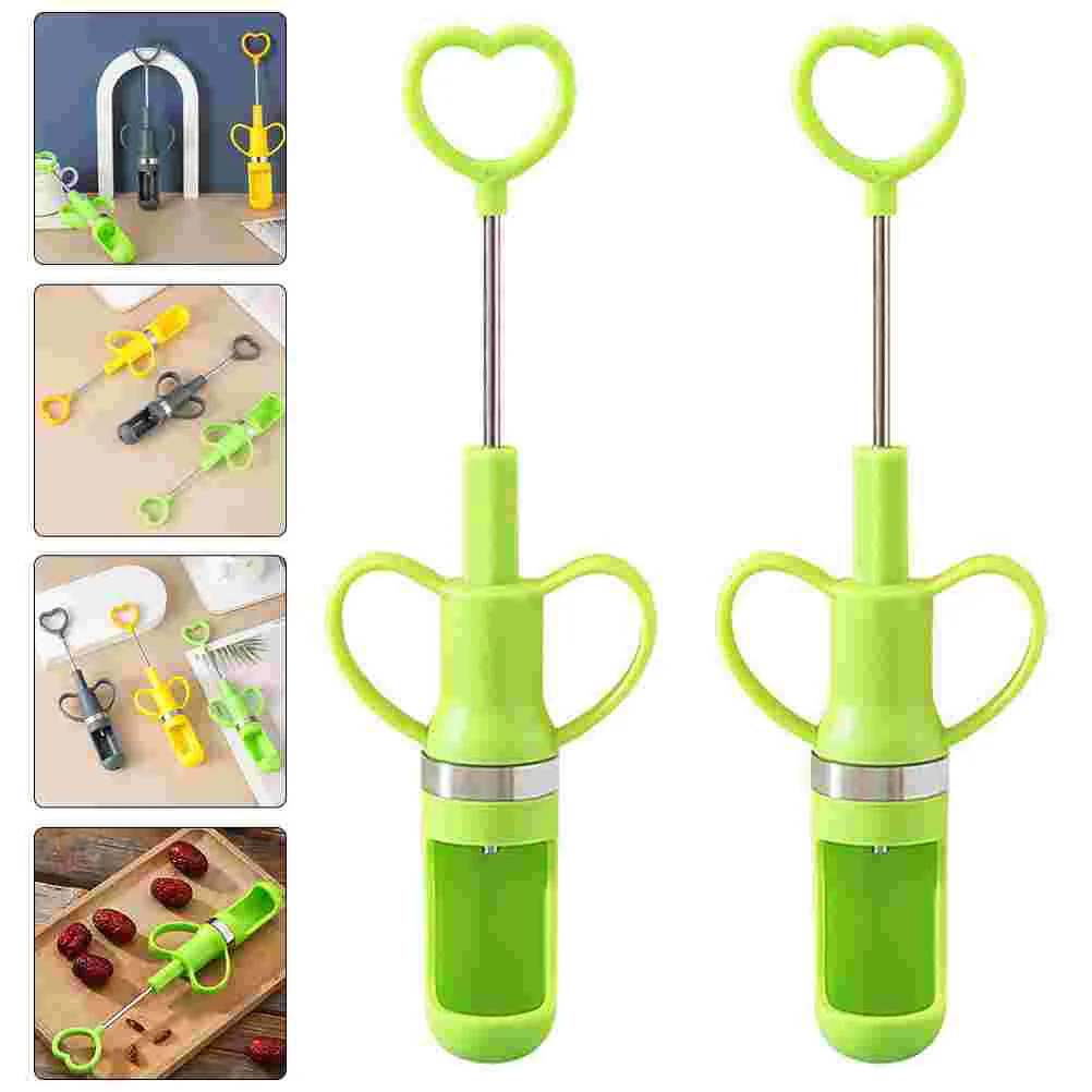 

Pitter Remover Core Corer Fruit Tool Olive Deseeder Red Stoner Kitchen Dates Pear Cherries Grape Apple Corers Jujube Date Seeder