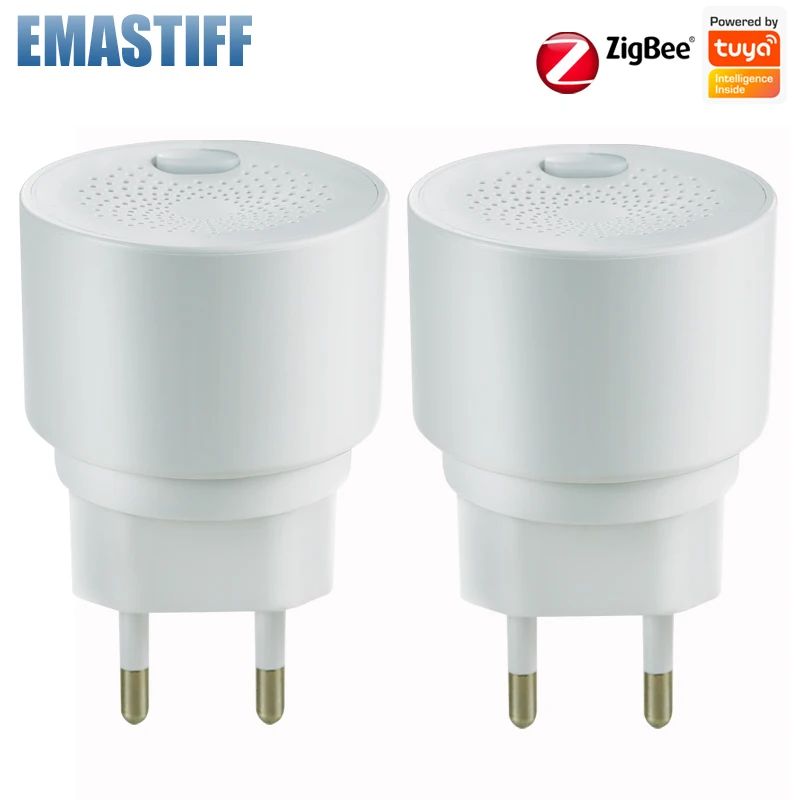 

tuya zigbee Natural Gas Sensor Combustible Household Smart LPG Gas Alarm Detector Leakage Sensor fire Safety smart home