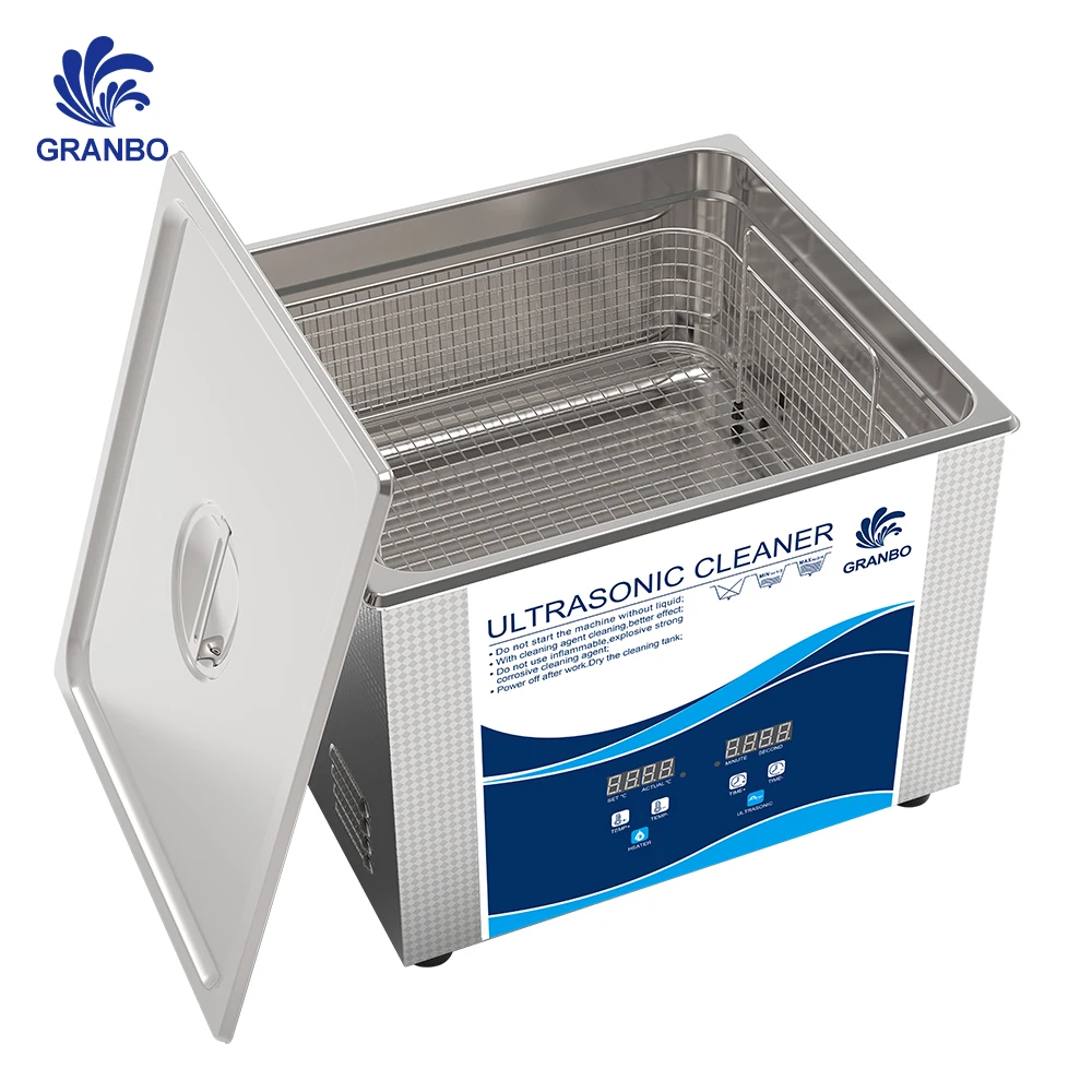 Фото Granbo Ultra Sonic Cleaning Machine 15L Цифровое управление 360 Вт 540 Вт 40 кГц 110 ~ 220 В Ультразвуковой очиститель Ванна Быстрая доставка №1