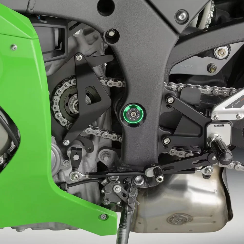 Для Kawasaki ZX-10RR ZX10RR ZX 10RR 2024 2023 2022 2021 2020 аксессуары для мотоциклов крышка отверстия в