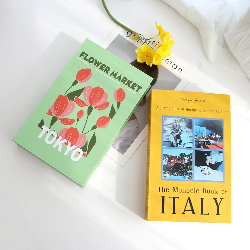 Корейский милый реквизит в виде искусственной книги Современное украшение для