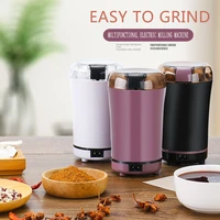 multifunctional electric coffee grinder mini kitchen grinding tool vanilla salt pepper spices grain coffee bean grinder grinder