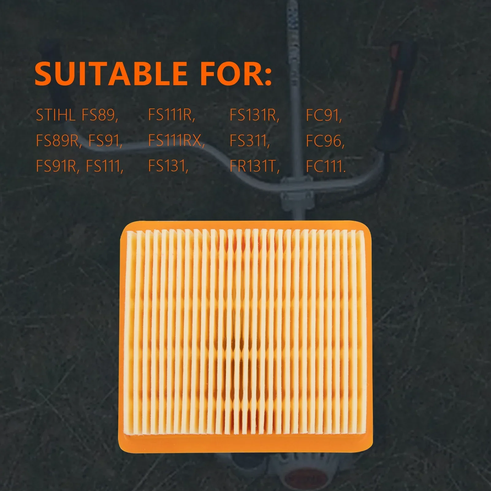 5 шт. панель воздушного фильтра для Stihl 4180-141-0300 FS111 FS131 FS91 заменяет автомобильные