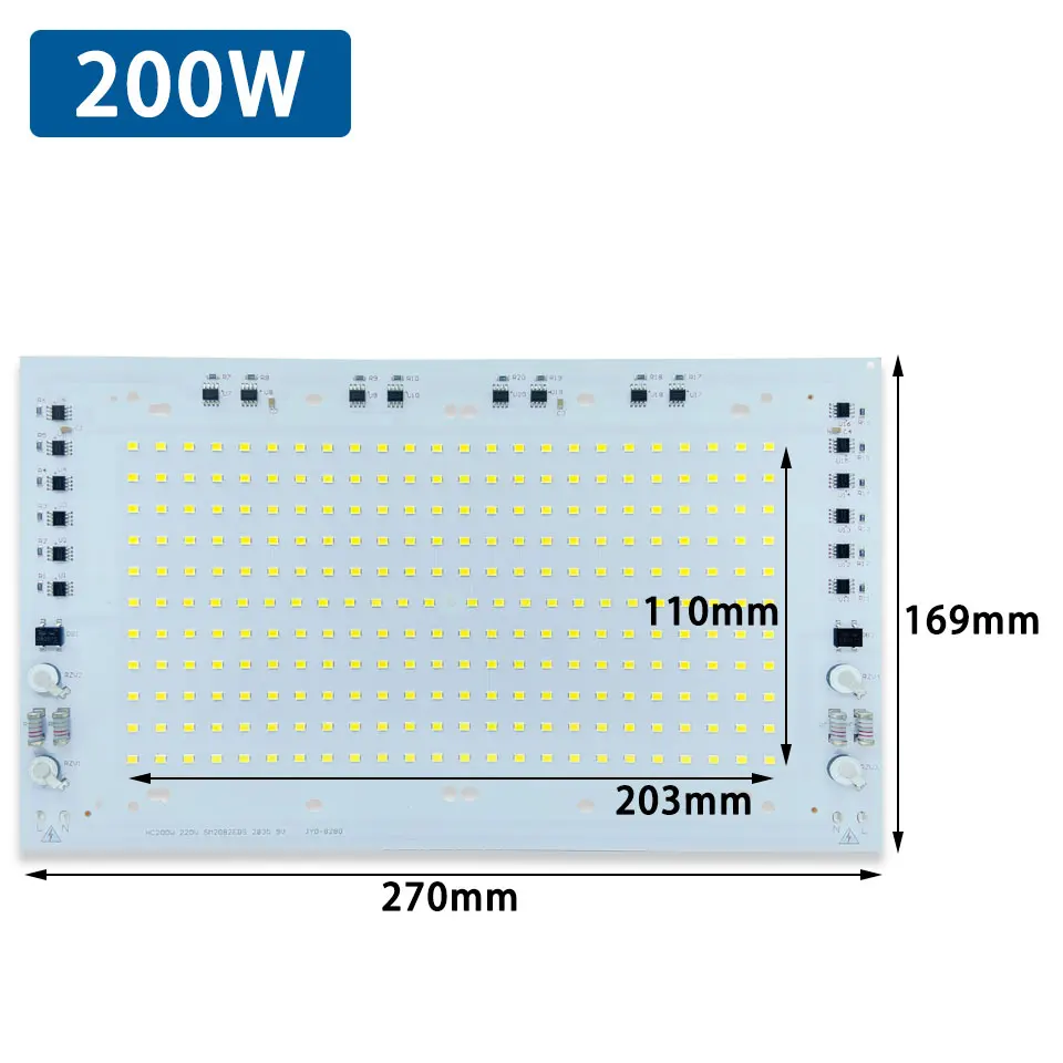 Светодиодная плата Symcore SMD2835 для наружного прожектора