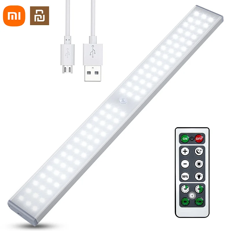 

Xiaomi Youpin Infrared Sensor Lamp Led Wireless Intelligent Automatic Magnetic Remote Control Strip Rechargeable Kitchen Cabinet