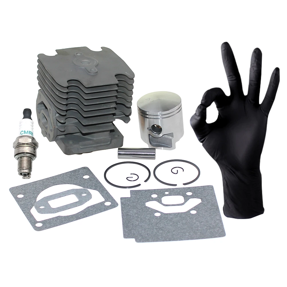 Фото Комплект поршня цилиндра для Husqvarna 150BF 150BT 350BF 350BT Jonsered BB2250 502848701 №3