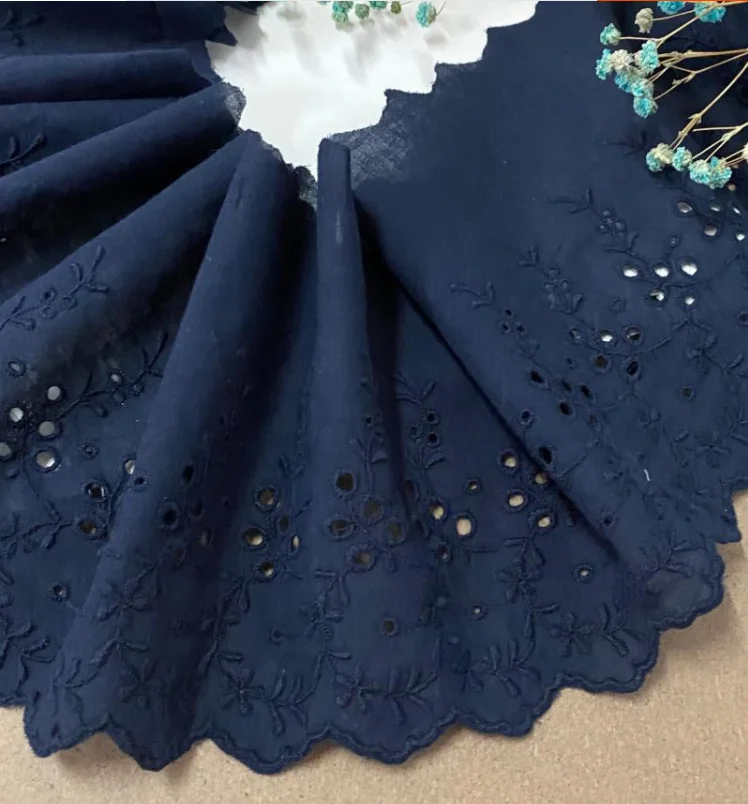 Бесплатная доставка темно-синий Национальный тренд 100% хлопчатобумажная