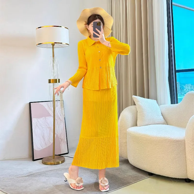 Женский комплект Miyake из полиэстера