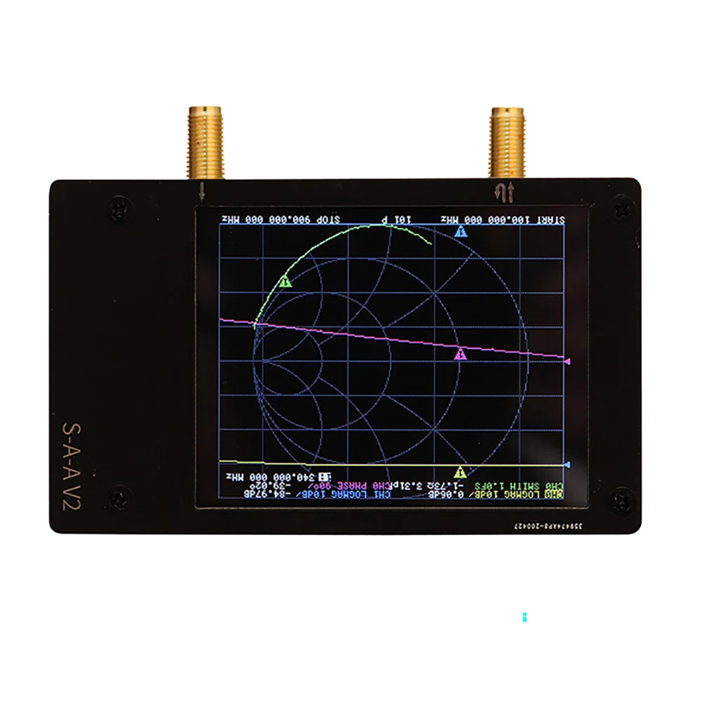 2.8 Inch Display 3G Vector Network Analyzer S-A-A-2 NanoVNA V2 Antenna Shortwave HF VHF UHF