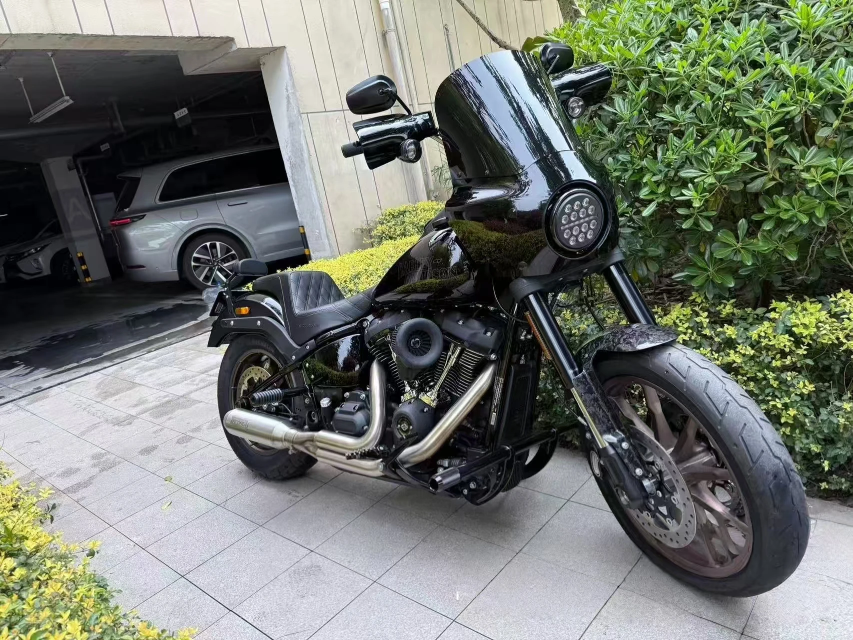 Фото Ветрозащитные защитные ограждения для мотоцикла Harley Softail Slim 2018-2021/Low Rider2018-2020/Low Rider S 2020-2023/Full Boy 2018-25 №2