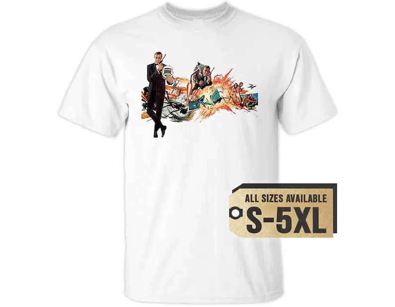 Thunderball 1965 V16 multicolor T shirt all sizes S-5XL