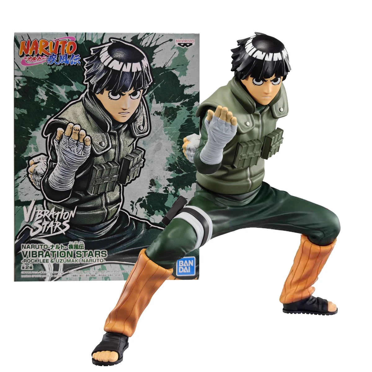 Фигурка Rock Lee Bandai 15 см
