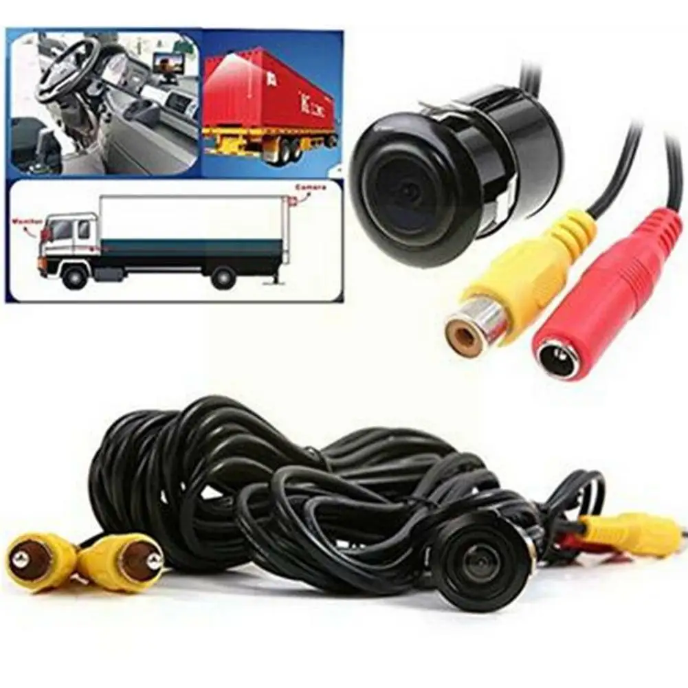 

5 Inch Car Rearview Mirror Monitor Auto Parking Vedio Car Camera Backup Reverse Camera Vision LED CCD Rear View Night F1G8