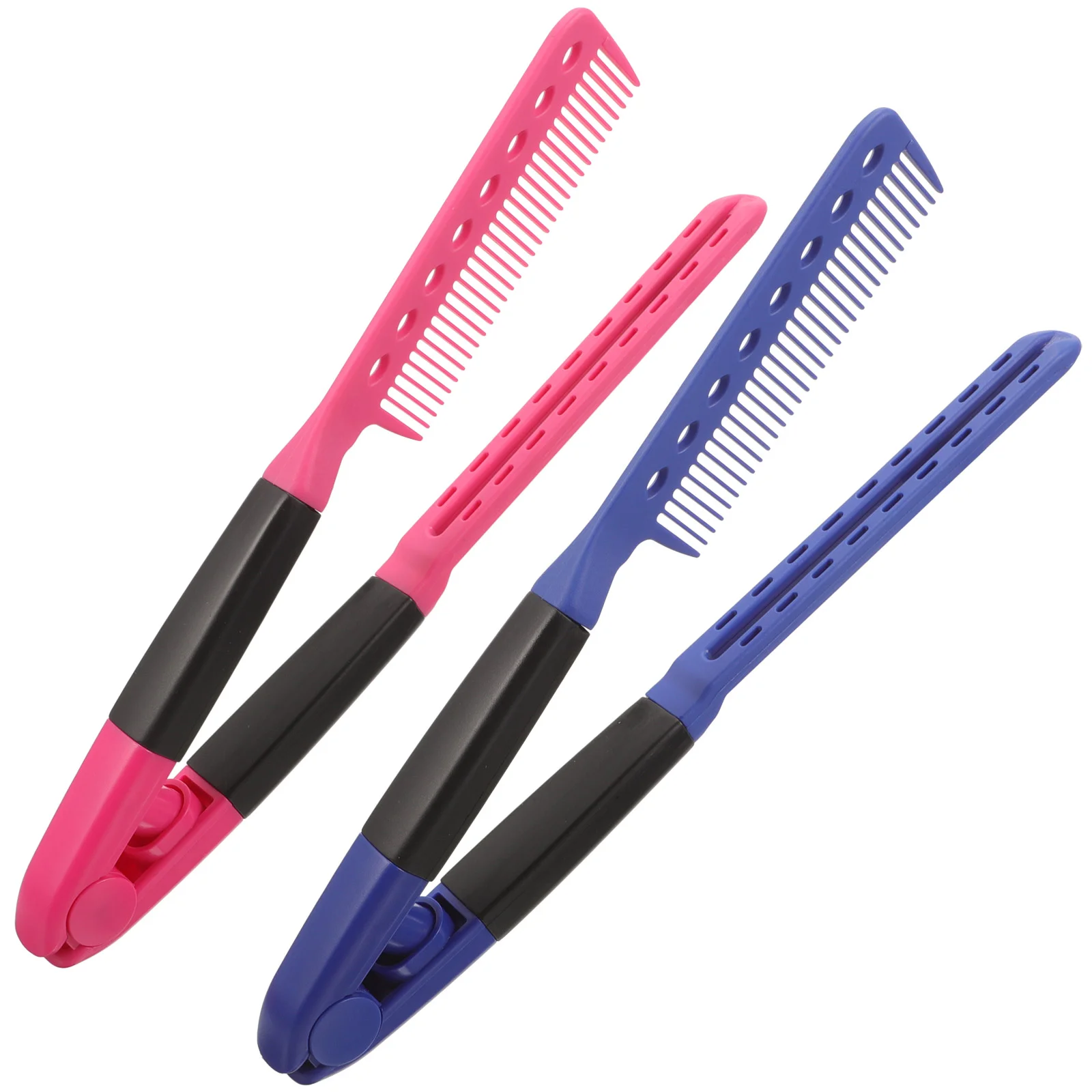 

Гребень пластиковый для выпрямления волос, расческа пластиковая для выпрямления, 2 шт.