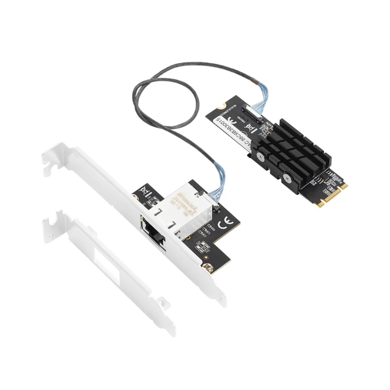 

20CB .2 To Single Port 10Gbase Ethernet Gigabits Card B-Key M-Key RJ45 Card
