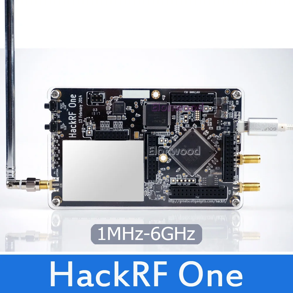 

Плата радиоприемника HackRF One, 1-6 МГц, с определенным ПО, платформа для создания любительского радио, RTL, SDR