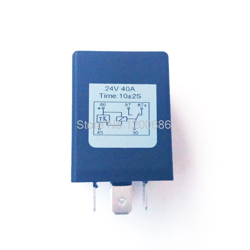 

30A Automotive 24V 5 Pin 10 second times delay relay time relay