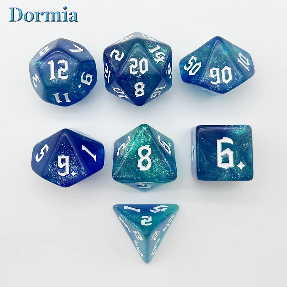 Набор многогранных игральных костей Starlight для DND MTG boardgame настольные игры в