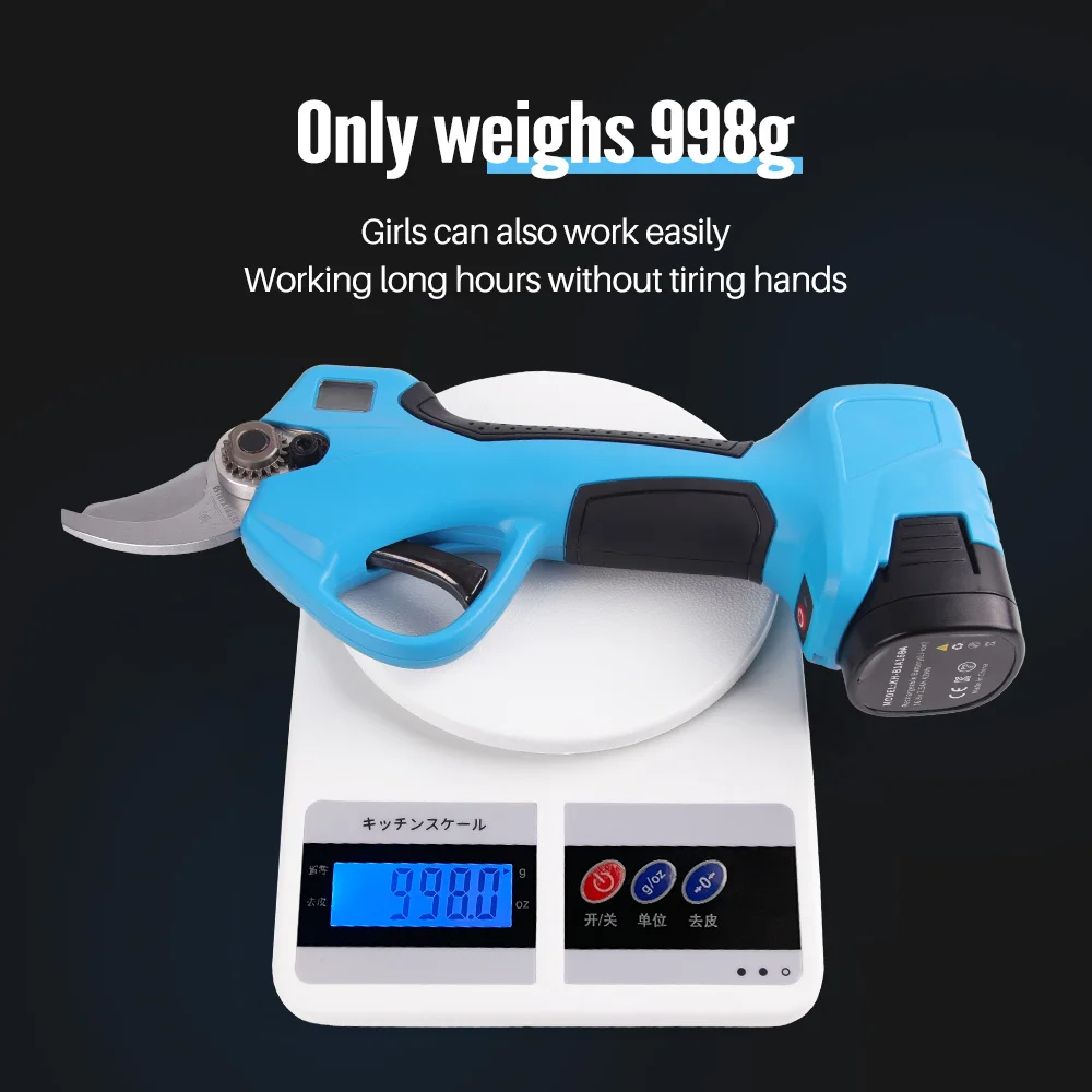 Садовые ножницы для резки ветвей дерева портативные беспроводные электрические