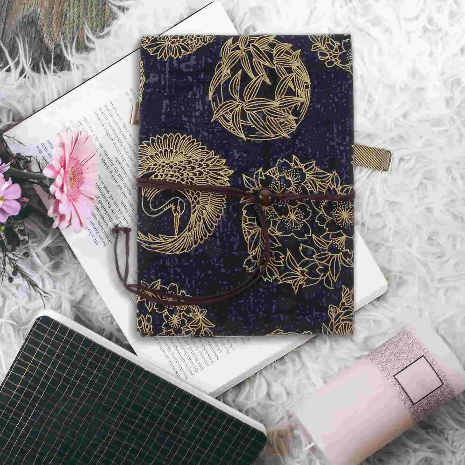 

A5 Cloth Fabric Book Cover Book Cover Protector Anti-wear Book Sleeve Book Protector Hand Account Book Decorative Book Sleeve