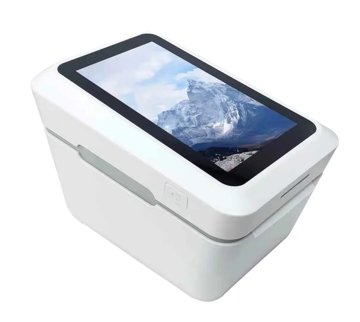 Фото P733 Сенсорный экран 7-дюймовая система Android Pos 58 мм 80 мм Термопринтер для этикеток №1