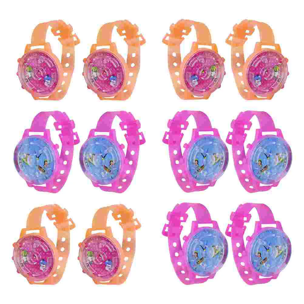 

25 Pcs Labyrinth Ball Watch Childrens Watch Beads Cartoon Roll-on Puzzle Abs Game Child