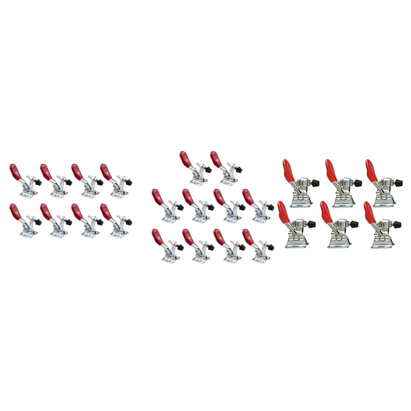 

Red Toggle Clamp GH-201A 27Kg Quick Release Tool Horizontal Clamps Hand New Heavy Duty Tooling Accessory