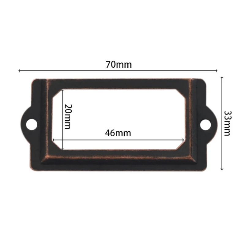 

10 шт./4 шт. античная латунь, золотая металлическая этикетка, тянущаяся рамка, ручка, файл, наименование детской мебели