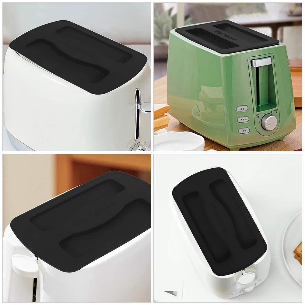 2 шт. пылезащитные чехлы для тостера хлеба ломтика силиконовая крышка хлебопечка