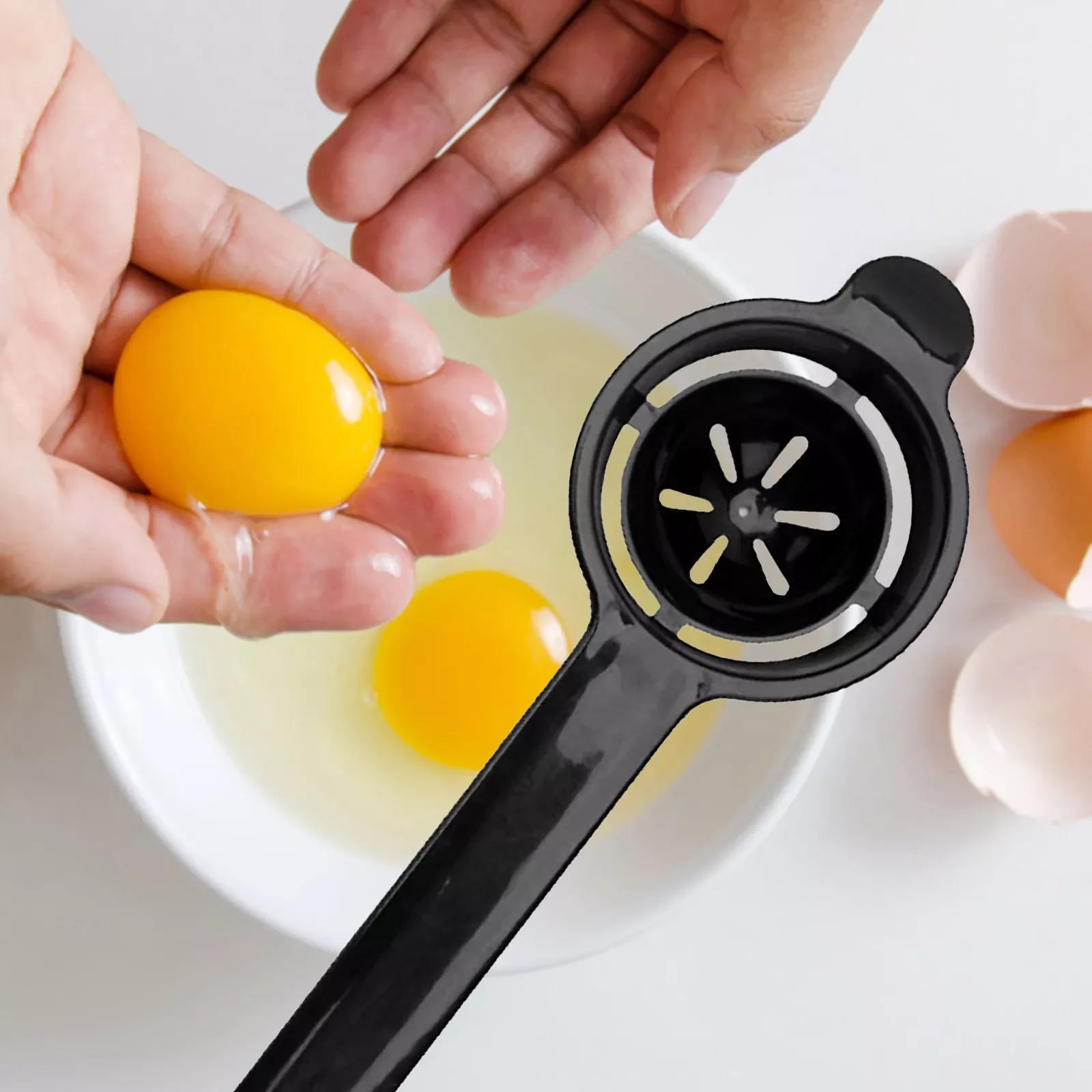 

Handle Eggs Separator Eggs Yolk Separator Eggs White Separator For Baking And Cooking Kitchen Baking Tools Gadgets