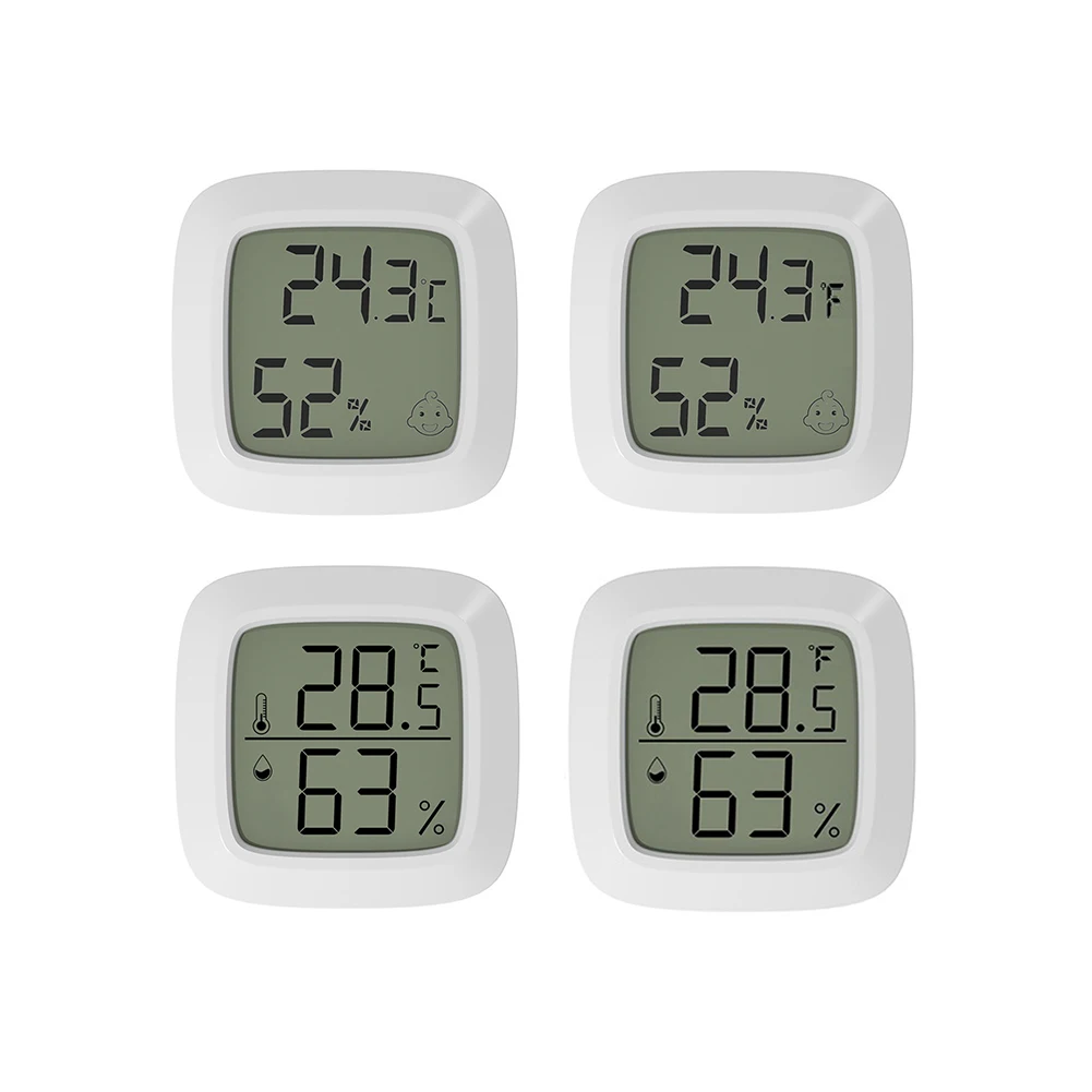 

2 в 1 цифровой термометр-гигрометр с ЖК-дисплеем