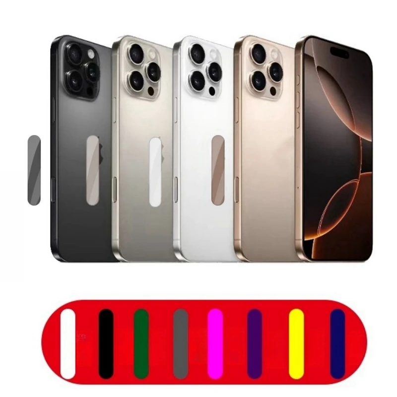 Защитное стекло для кнопки камеры iPhone 16 Pro Max 16pro Plus красочная защита наклейки