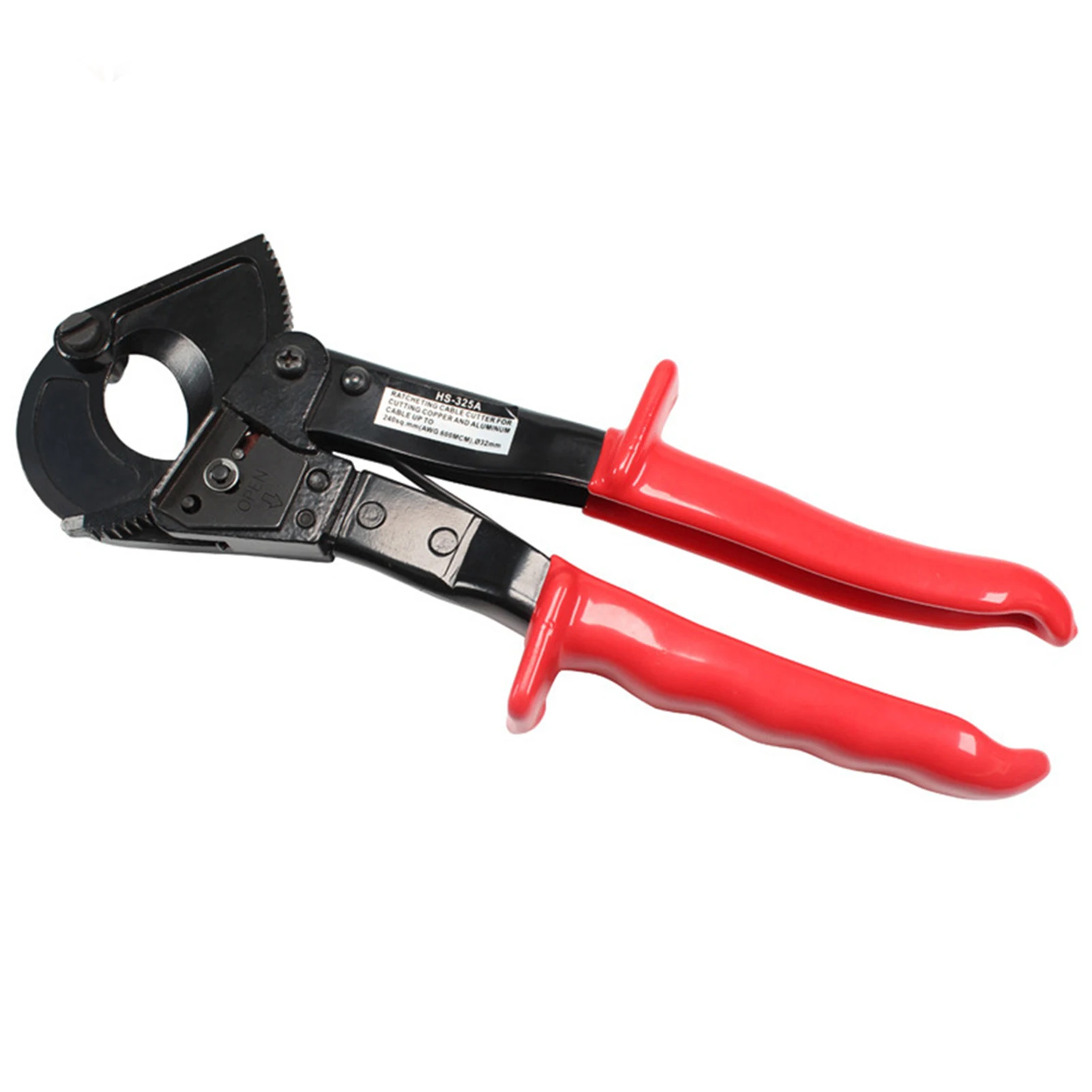 

HS-325A Labor-saving Ratcheting Cable Cutter Insulated Wire Cutting Pliers