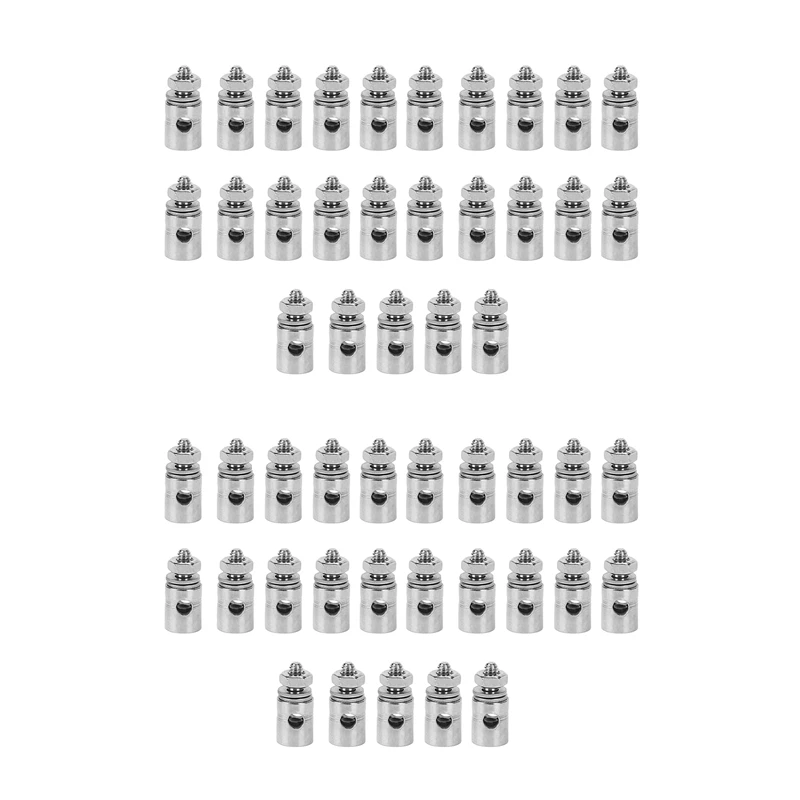 

50PCS Adjustable Pushrod Connector 2.1 X 1.8Mm Linkage Stoppers