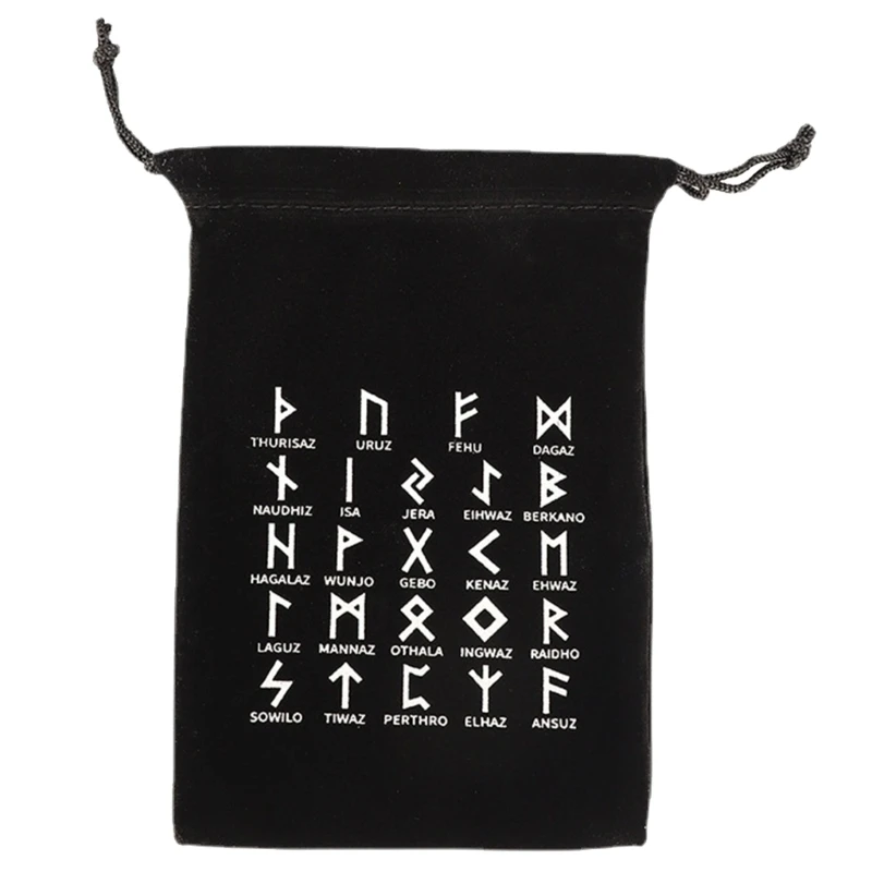 

Tarots Cards Storage Bag Drawstring Pouch Jewelry Bag Divination Accessories