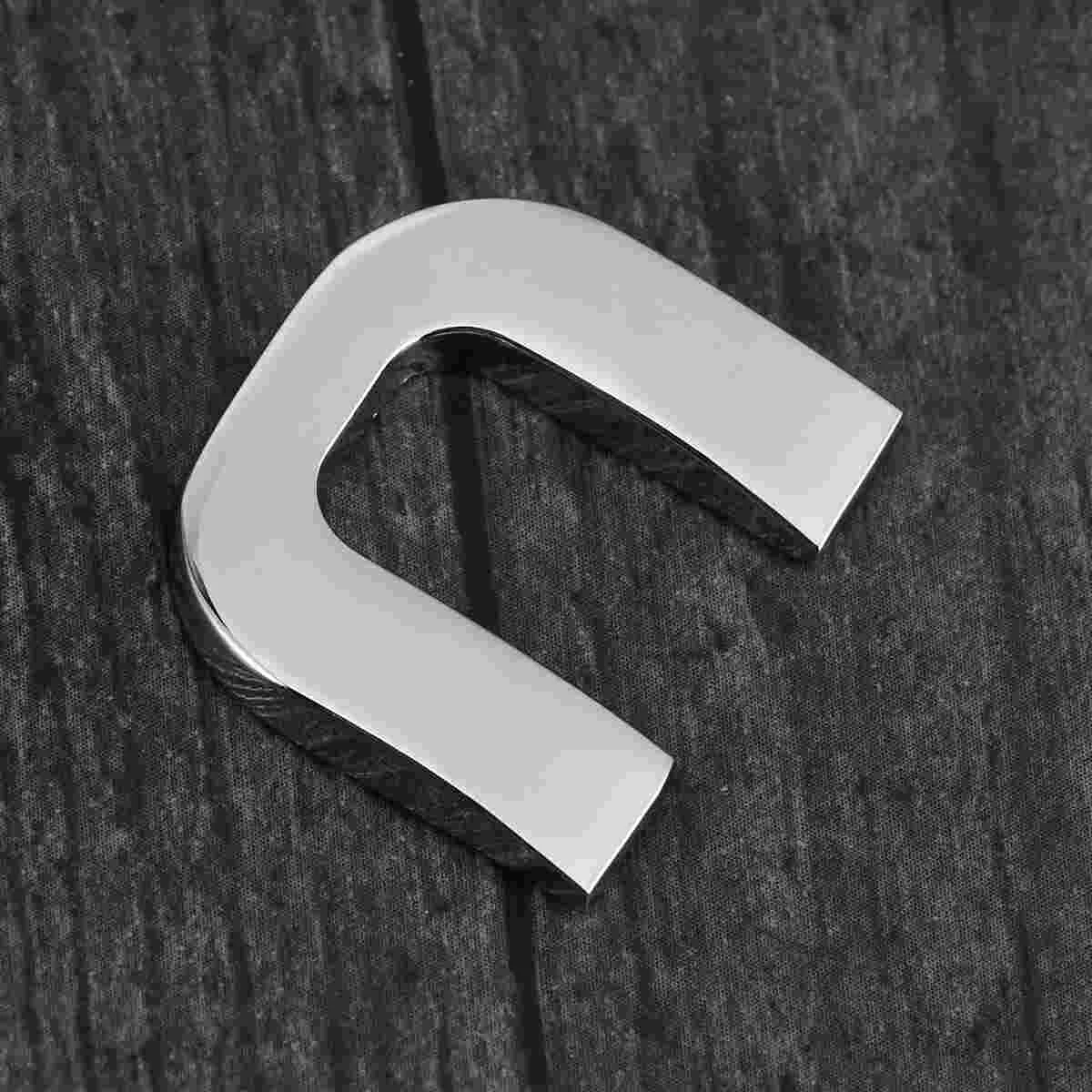 

Car Sticker Auto Emblem Alphabet Metallic Letters Compatible Inserts Diy 3D Tailgate Sliver Ranger Accessories Styling Metal