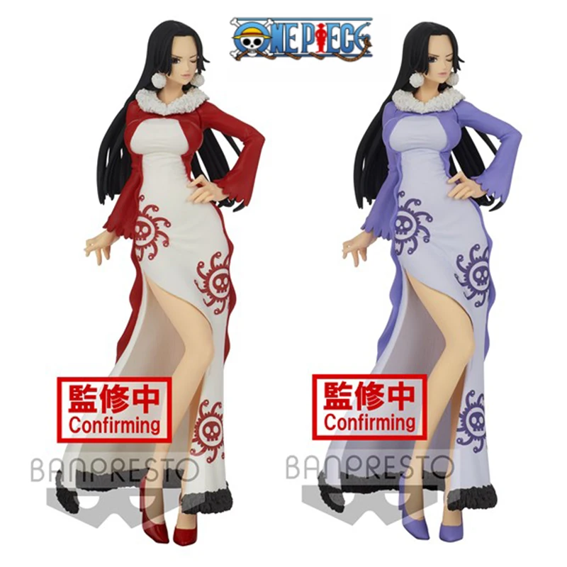 

25cm One Piece Anime Figures Boa Hancock Shining Charm Empress Winter Clothes PVC Action Figure Collection Statue Model Toys