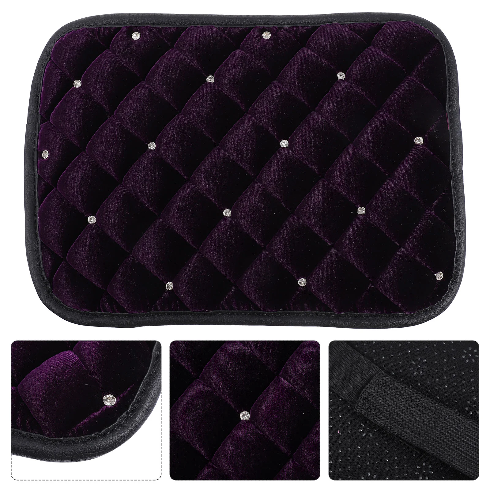 

Car Seat Box Cushion Console Case Cushion Plush Car Armrest Pad Center Armrest Pad Non-slip Car Armrest Cover Car accessories