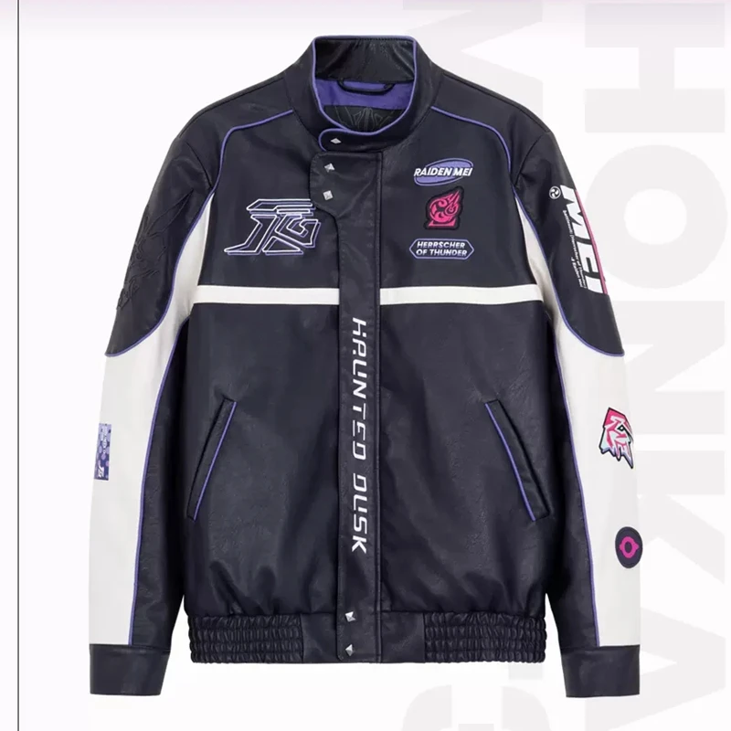 Предварительная продажа miHoYo/Honkai Impact 3 хрустящая искусственная куртка с тематикой